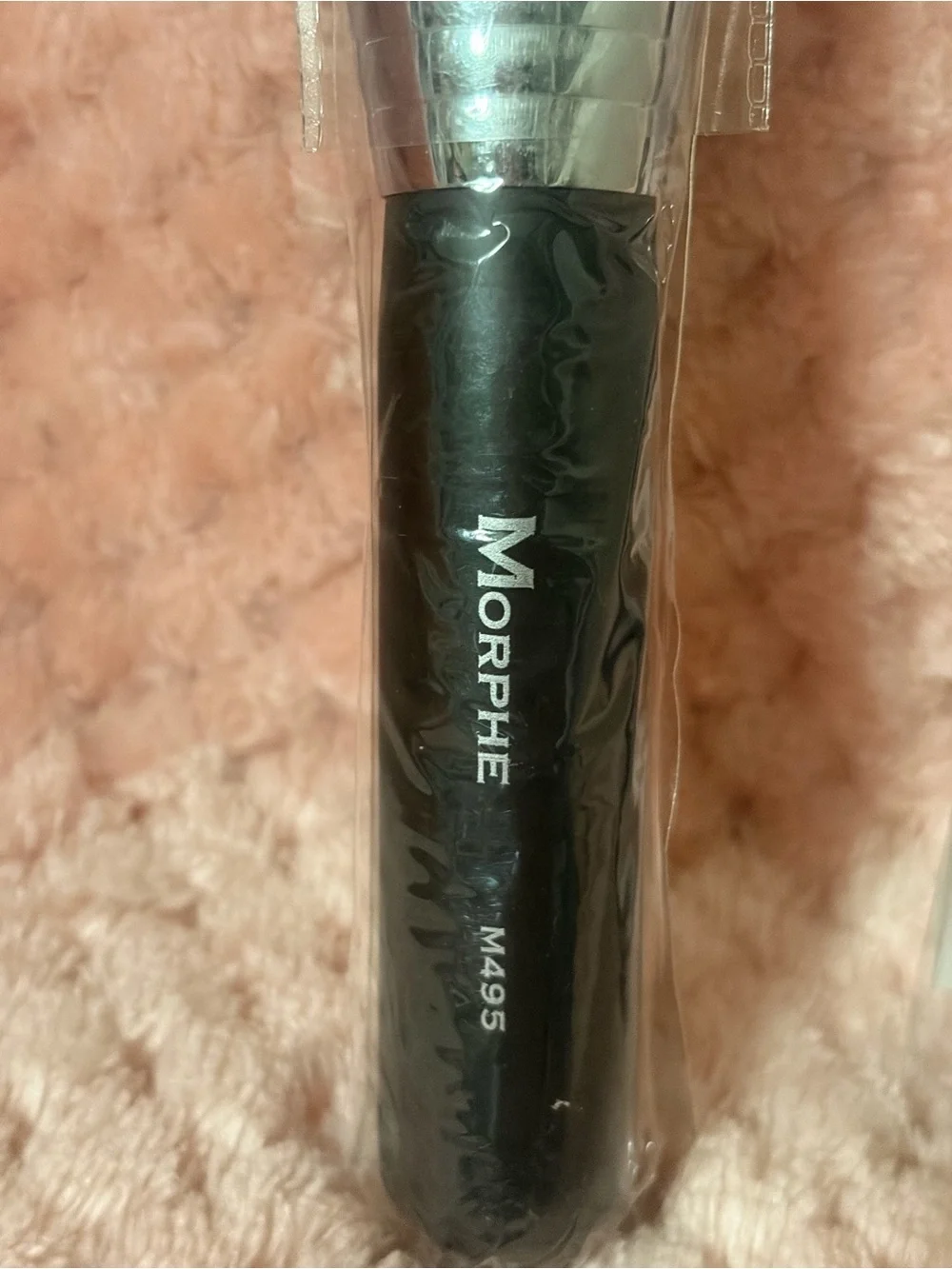 Morphe M495 Duo Deluxe Fan Brush New Makeup Brush Plus Eye Brush
